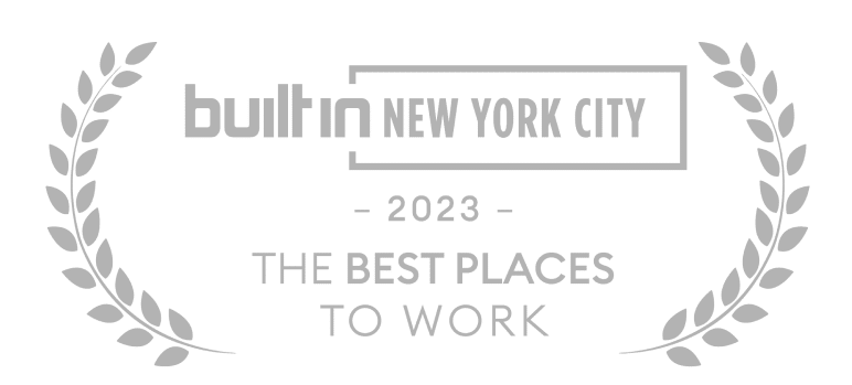 Built In NYC Best Places to Work award