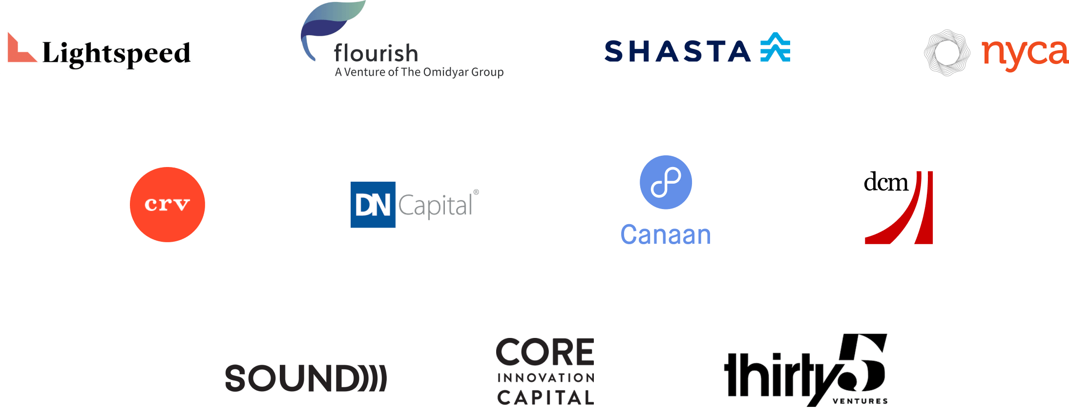 Investors logos.