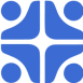 Blue logo for Brigit's Families ERG