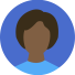 Illustration of a person on a dark blue background